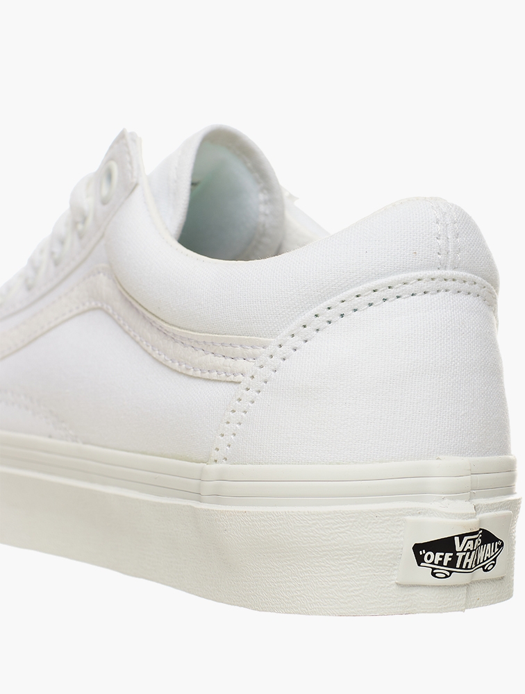 White mens 2025 vans old skool